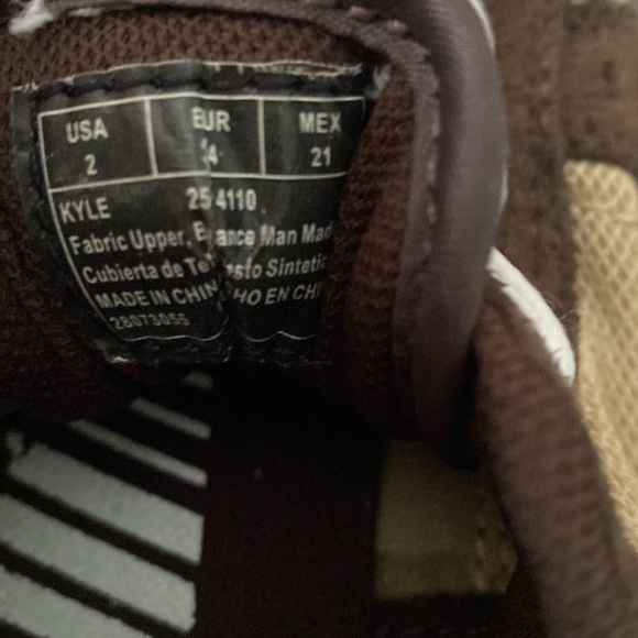 Starter Kyle brown sneakers size 2 - Picture 5 of 6